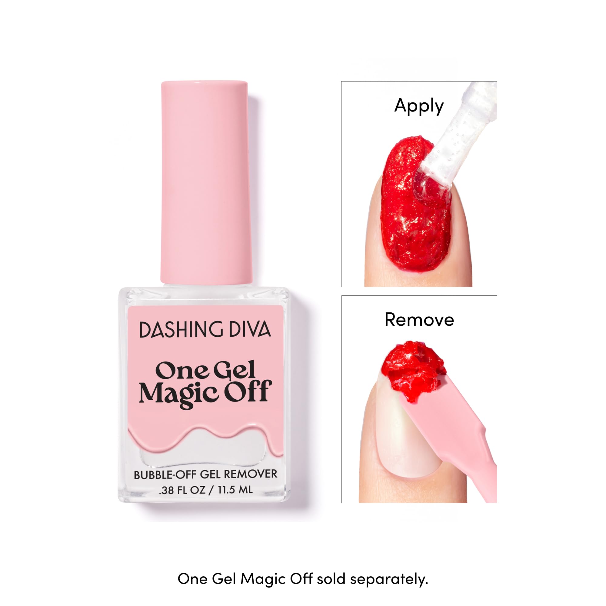 Dashing Diva One Gel Mega Bundle - Nothing But Neutrals - Includes 2 Colors, Iridescent Topper & Top Coat - 3-in-1 Base, Nail Color & Top Coat - Gel Nail Polish Set - Image 9